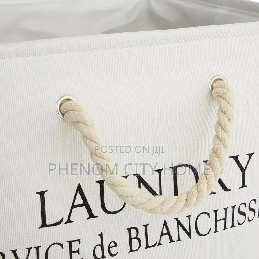 Canvas Laundry Basket