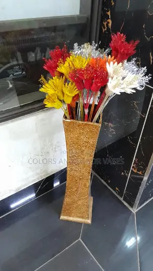 Decorative Flowers and Vase