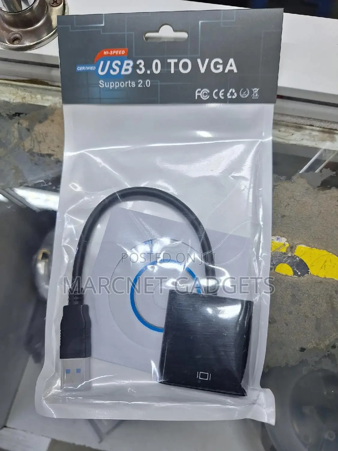 USB 3.0 to Vga Converter for Laptop and PC