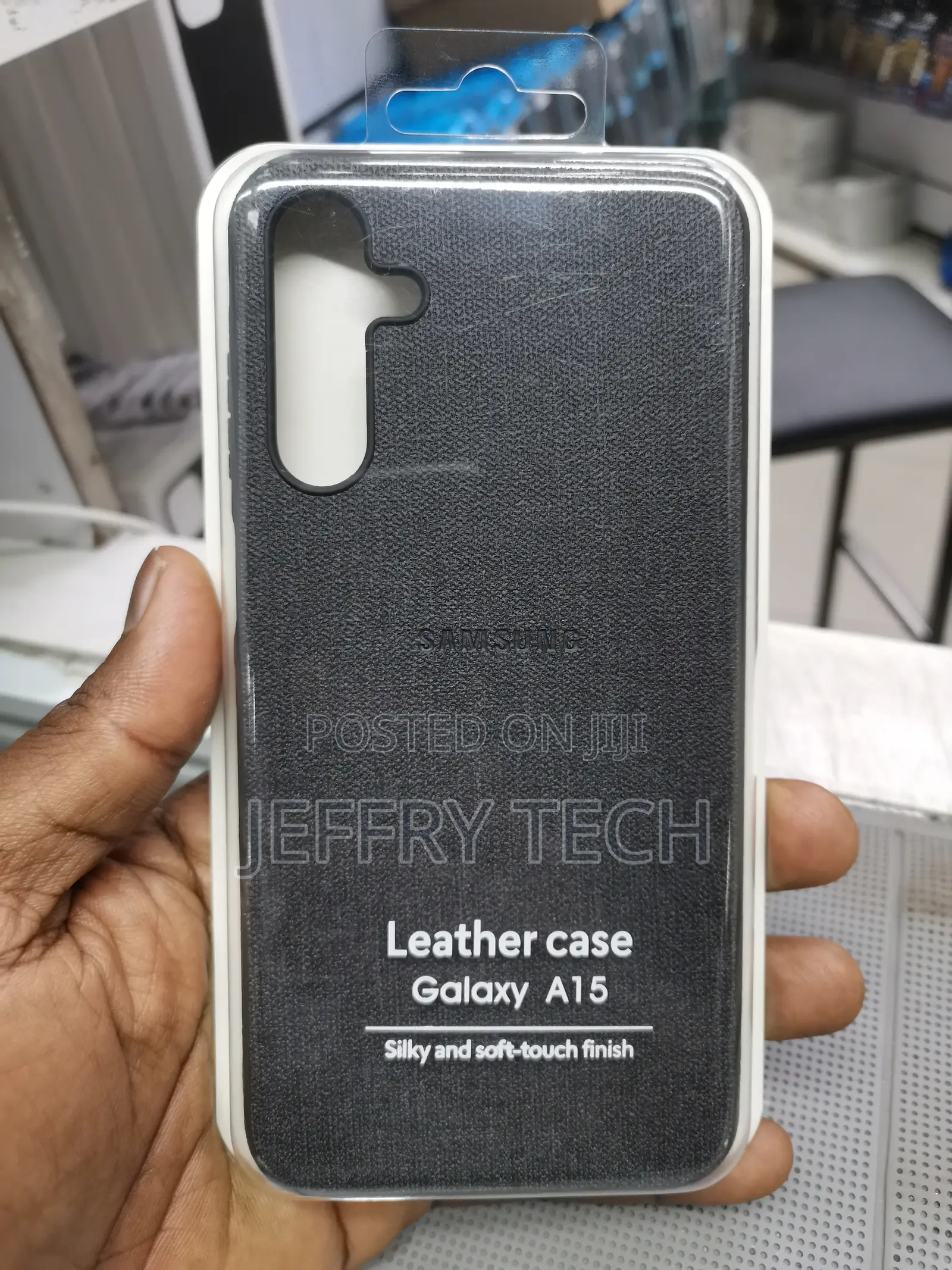 Leather Cases for Samsung Galaxy A15, PU Leather Business E