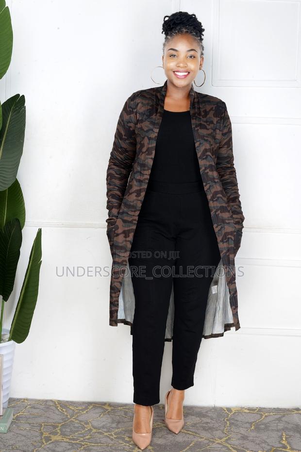 Plus Size Fitting Animal Print Cover Ups - thumbnail 2