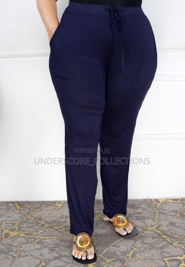 Comfortable Plus Size Fitting Stretchable Pants - main view