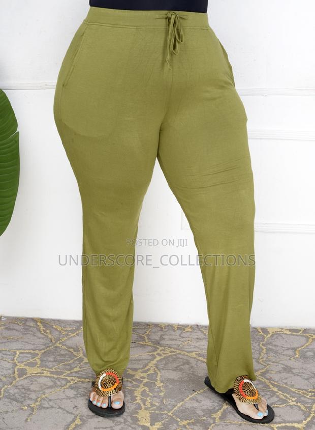 Comfortable Plus Size Fitting Stretchable Pants - thumbnail 2