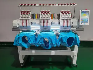 High Quality 3 Heads Embroidery Machine