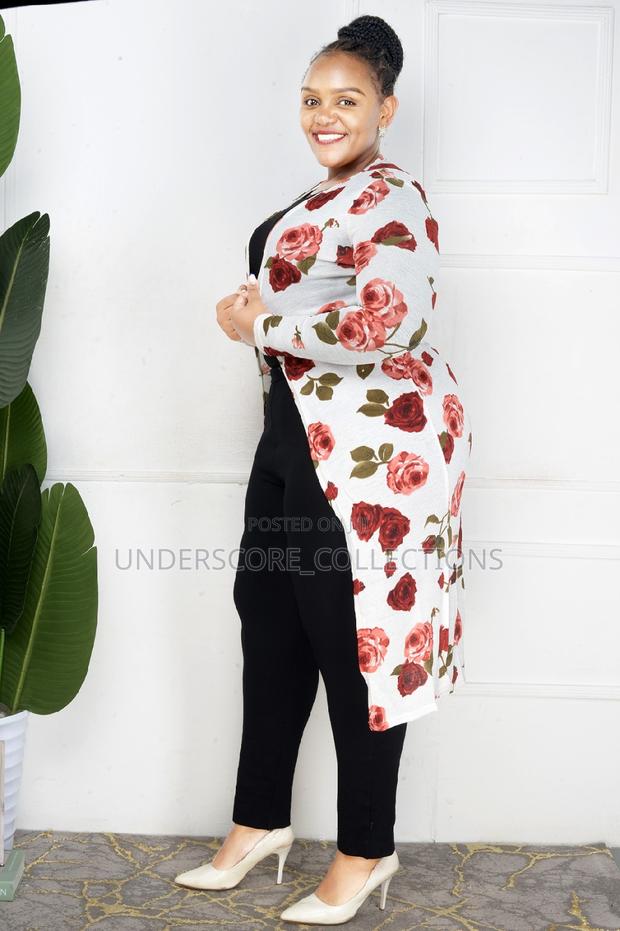 Plus Size Fitting Floral Kimonos - main view