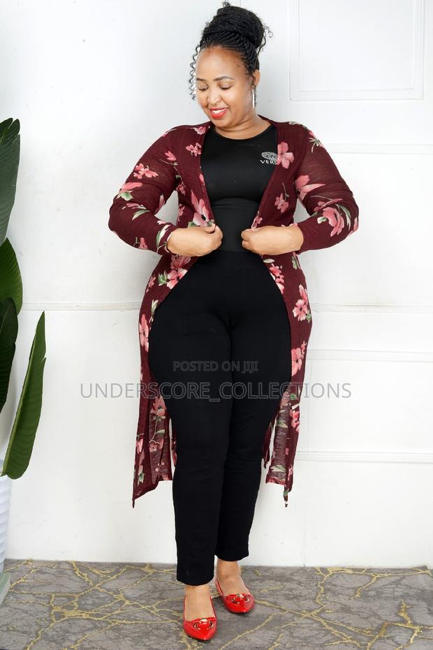Plus Size Fitting Floral Kimonos - thumbnail 5
