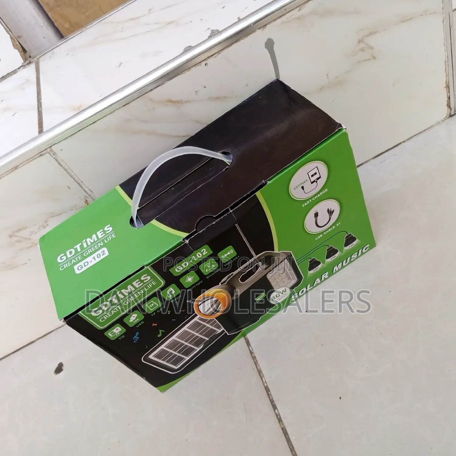 GD Solar Lighting System – Black