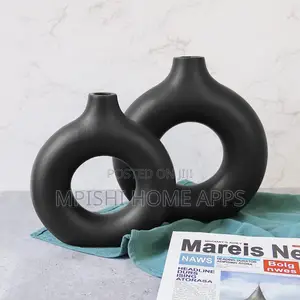 Ceramic Vase Set 2pcs