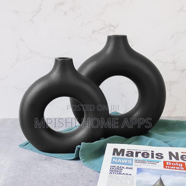 Ceramic Vase Set 2pcs - thumbnail 4