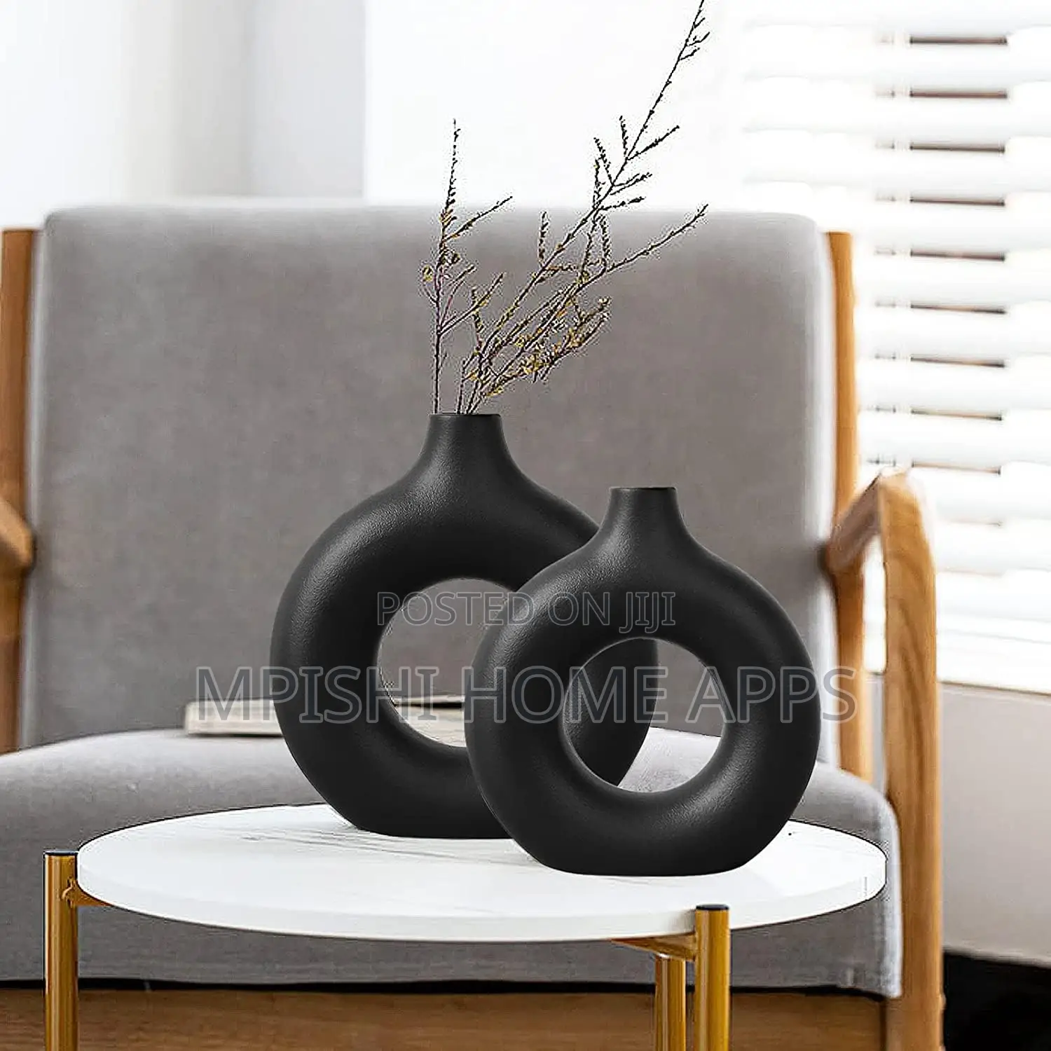 Ceramic Vase Set 2pcs