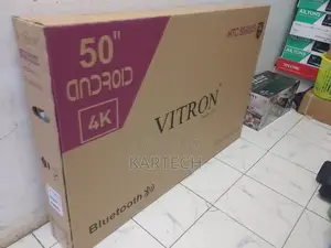 50 Inch Vitron Smart Android Frameless Tv With Youtube
