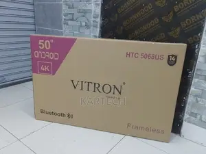 50 Inch Vitron Smart Android Frameless Tv With Youtube