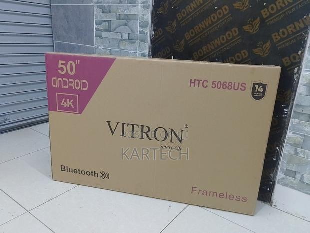50 Inch Vitron Smart Android Frameless Tv With Youtube