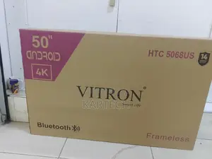 Vitron Smart Android 50 Inches Frameless Tv Uhd