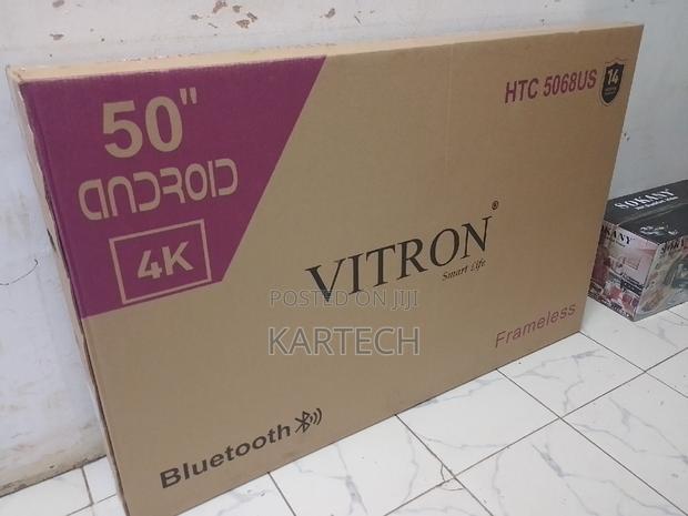 Vitron Smart Android 50 Inches Frameless Tv Uhd - thumbnail 2