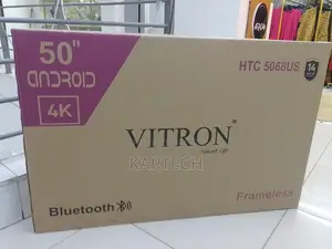 50 Inch Vitron Uhd Smart Android Frameless Tv