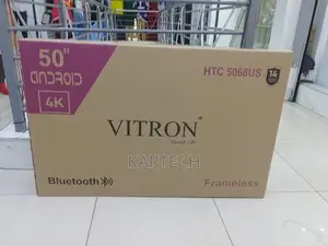 50 Inch Vitron Uhd Smart Android Frameless Tv