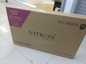 Vitron 50 Inch Frameless Uhd Frameless Smart Tv
