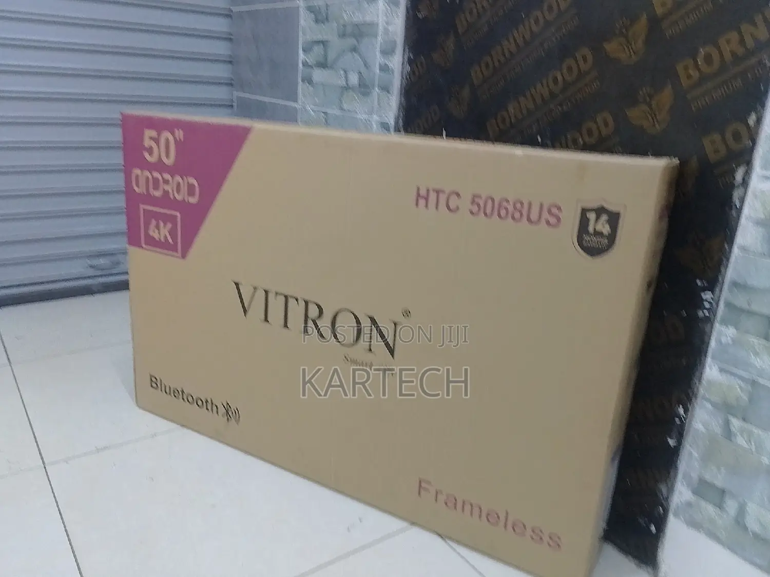 Vitron Frameless Smart Tv 50 Inch