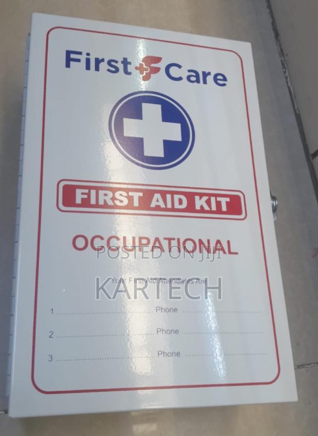 White Occupational First Aid Kit - main view