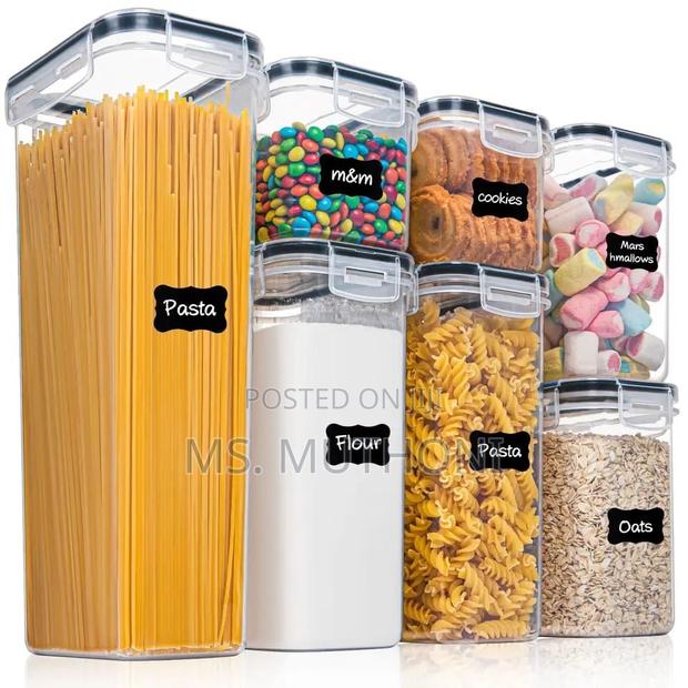 7pcs Food/Pantry Storage Containers Labels - thumbnail 2