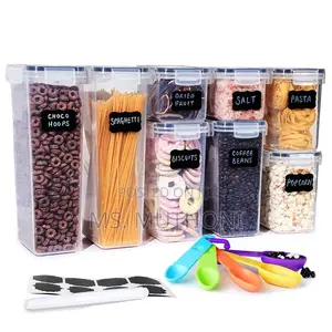 8pcs Food/Pantry Storage Containers Labels
