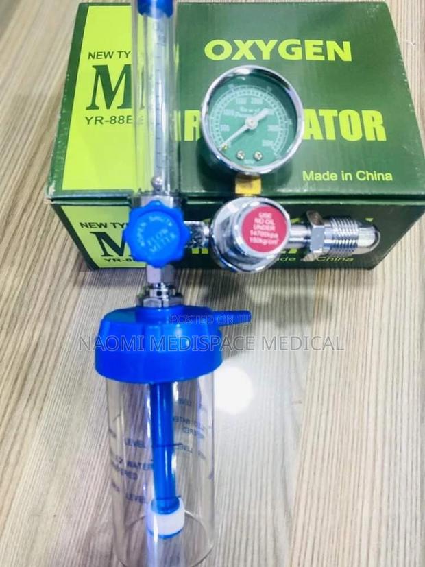 Oxygen Regulator-Side Flow - main view