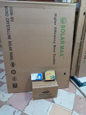 Solar Panel, Battery, Inverter and Controller Set