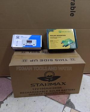 Solar Battery + Inverter + Controller Set - thumbnail 2