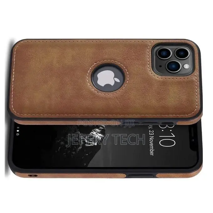 Leather Case Cover for iPhone 12 Pro Max (Back Cover)