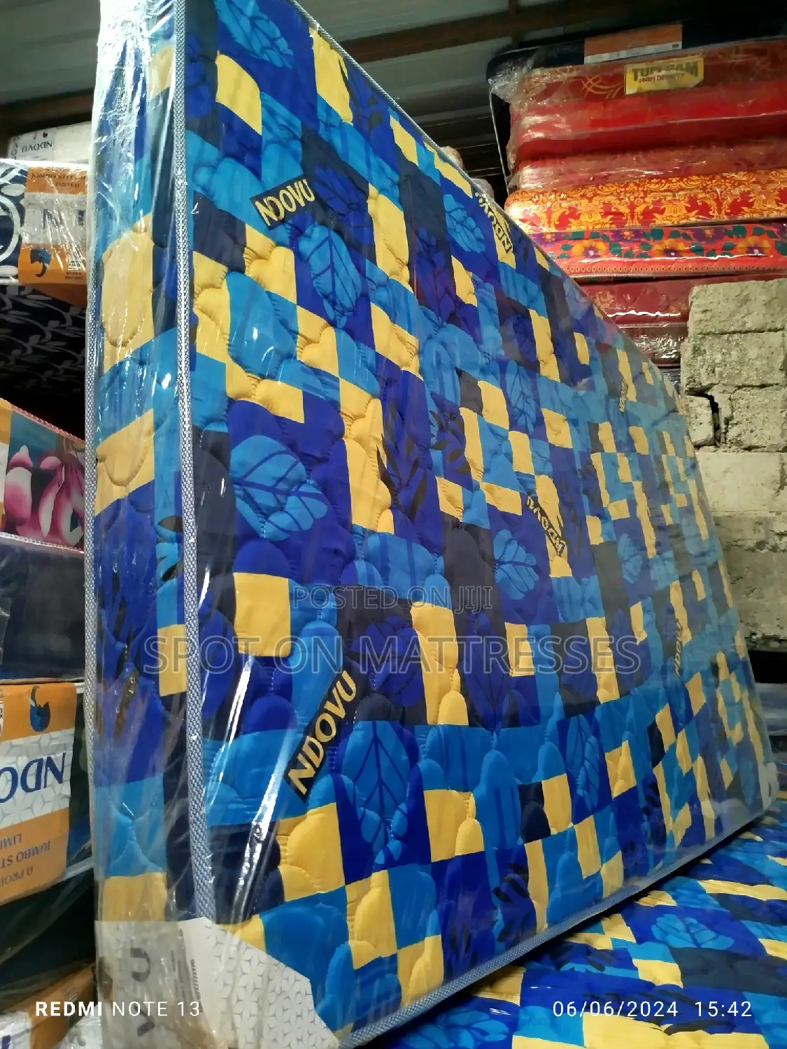 4by6 6" MD Quilted Mattresses + Free Delivery.