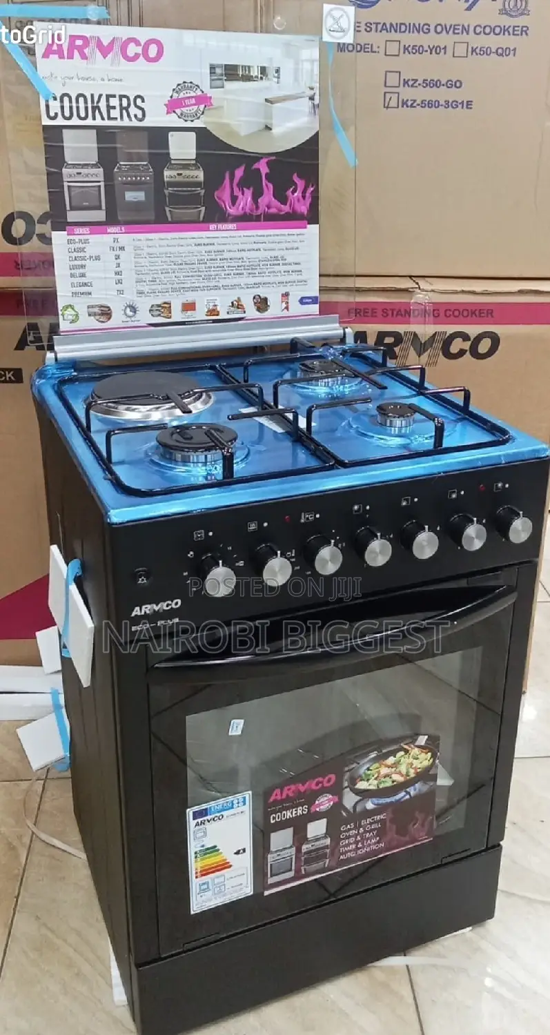 Armco 60*60 3+1 Free Standing Cooker Electric Oven