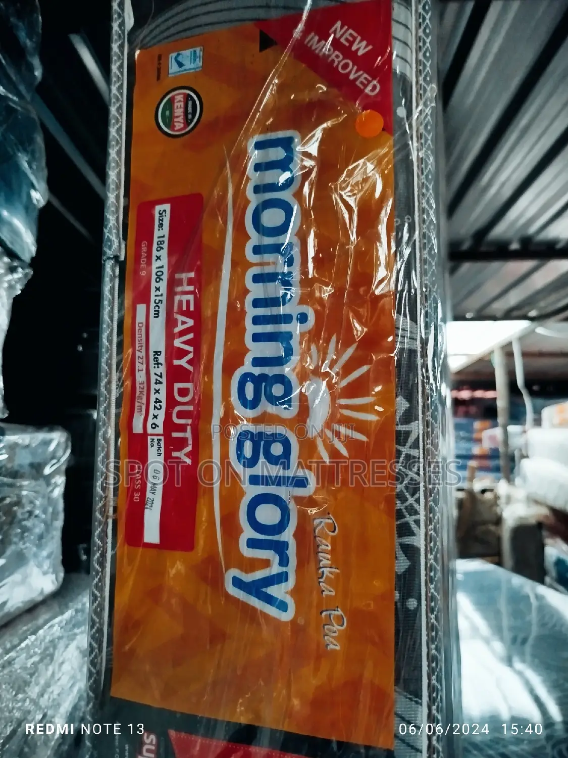 3.5*6 6inch High Density Mattresses + Free Delivery.