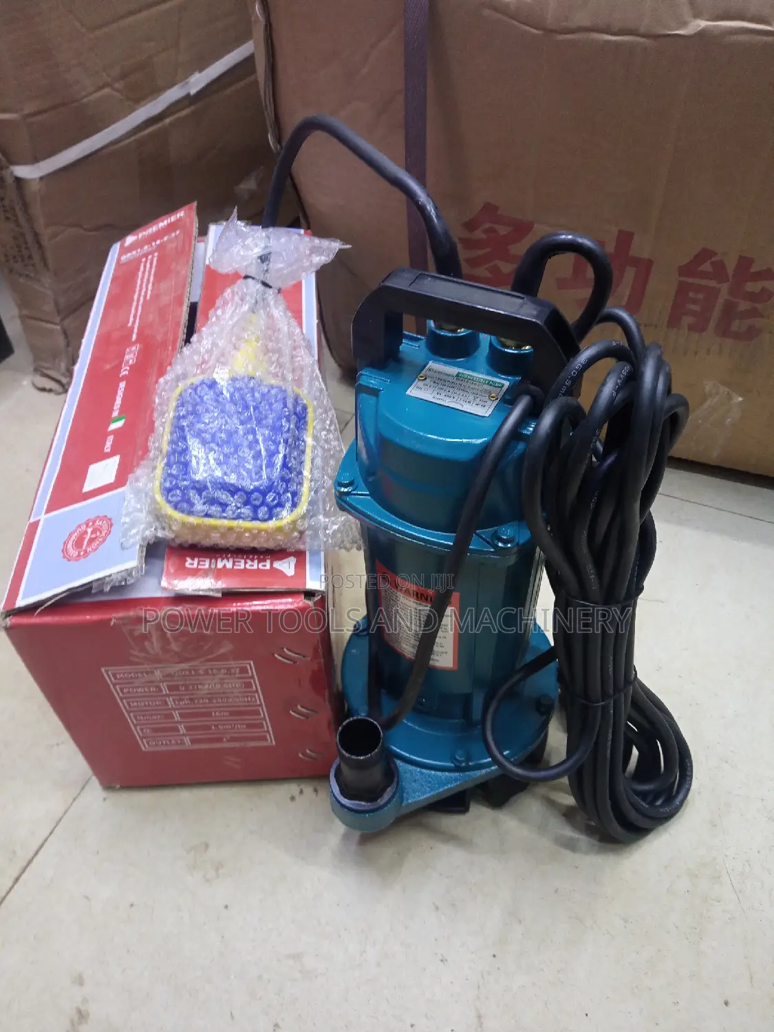 Sewage Premier Pump 0.5hp