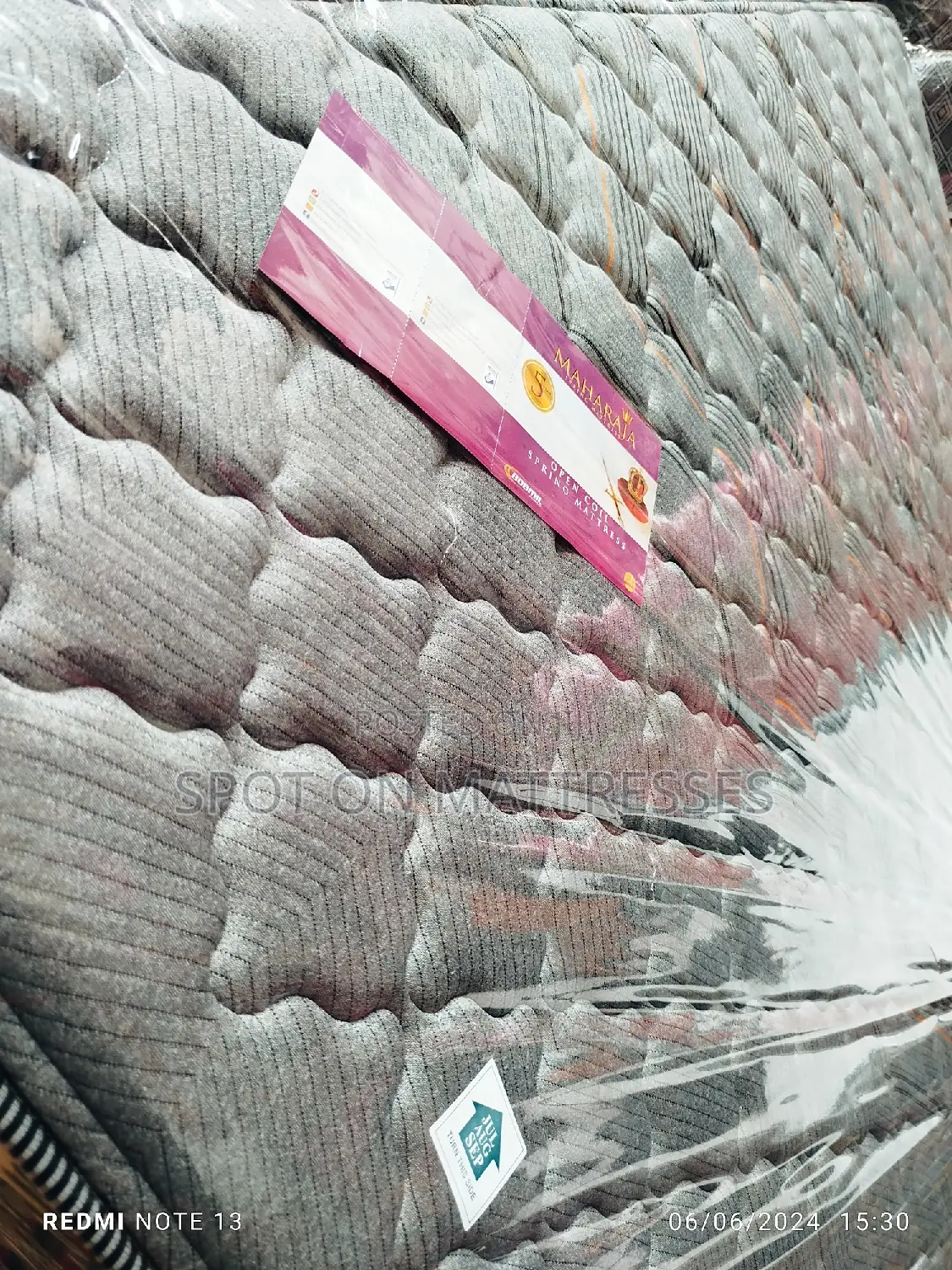 15% Off - 4×6 Bobmil Maharaja Spring Mattresses + Free Home Delivery.