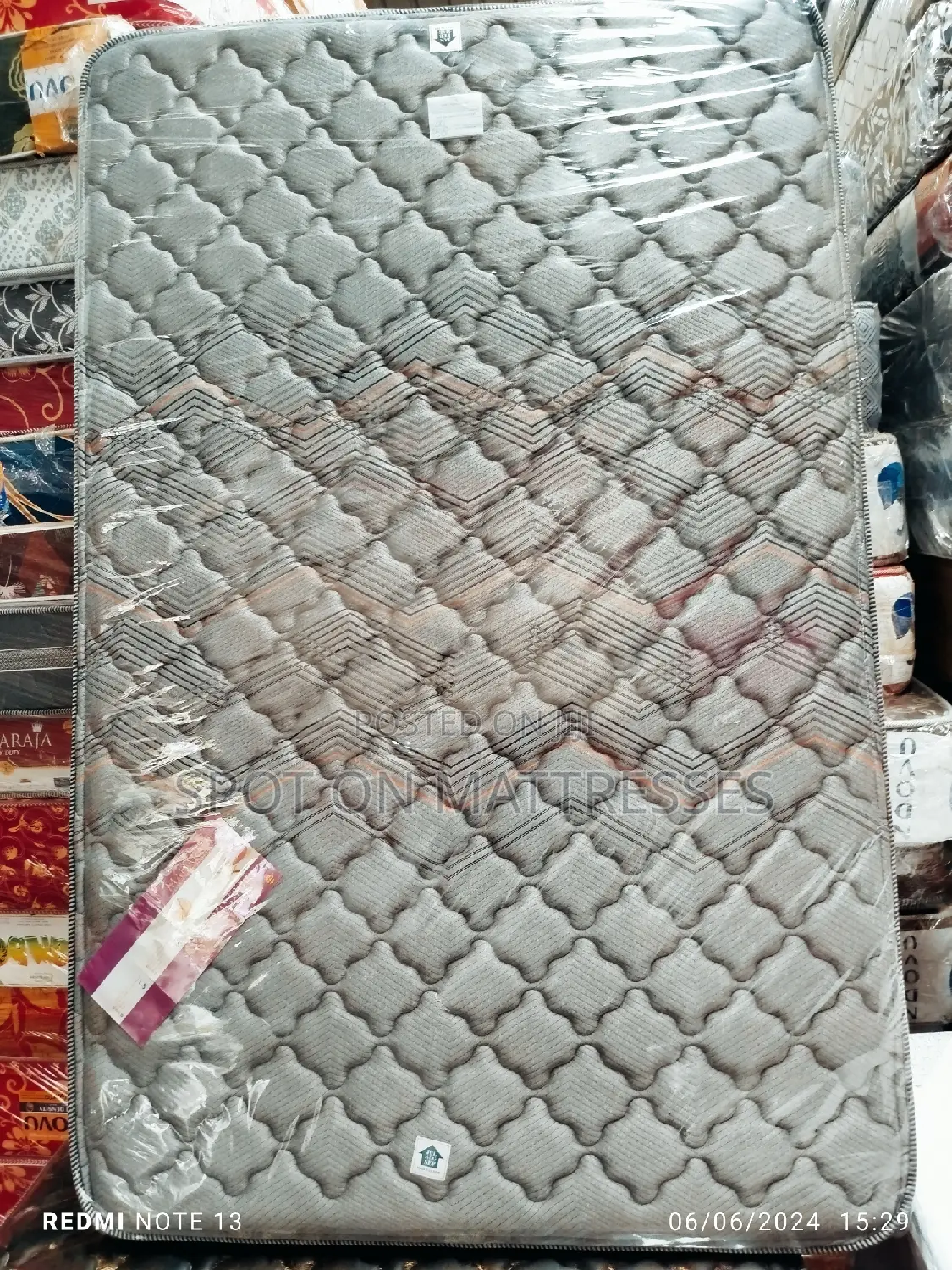 4by6 Bobmil Maharaja 5yrs Spring Mattresses + Free Delivery.