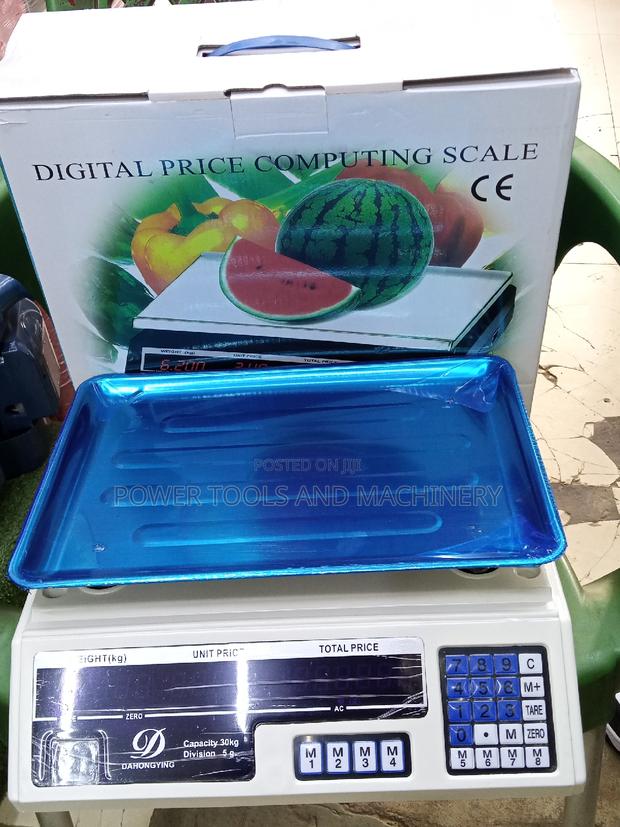 Acs 30kgs /Table Top Flat Scale