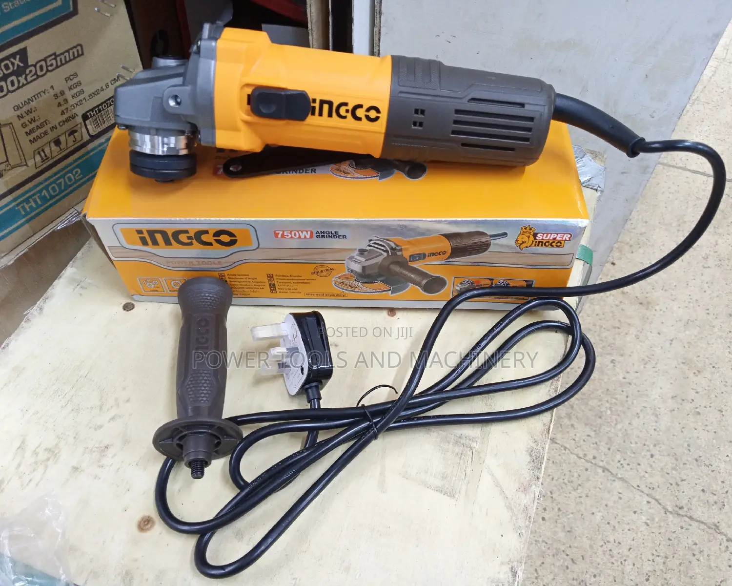 Ingco Ag75028 Angle Grinder 750W