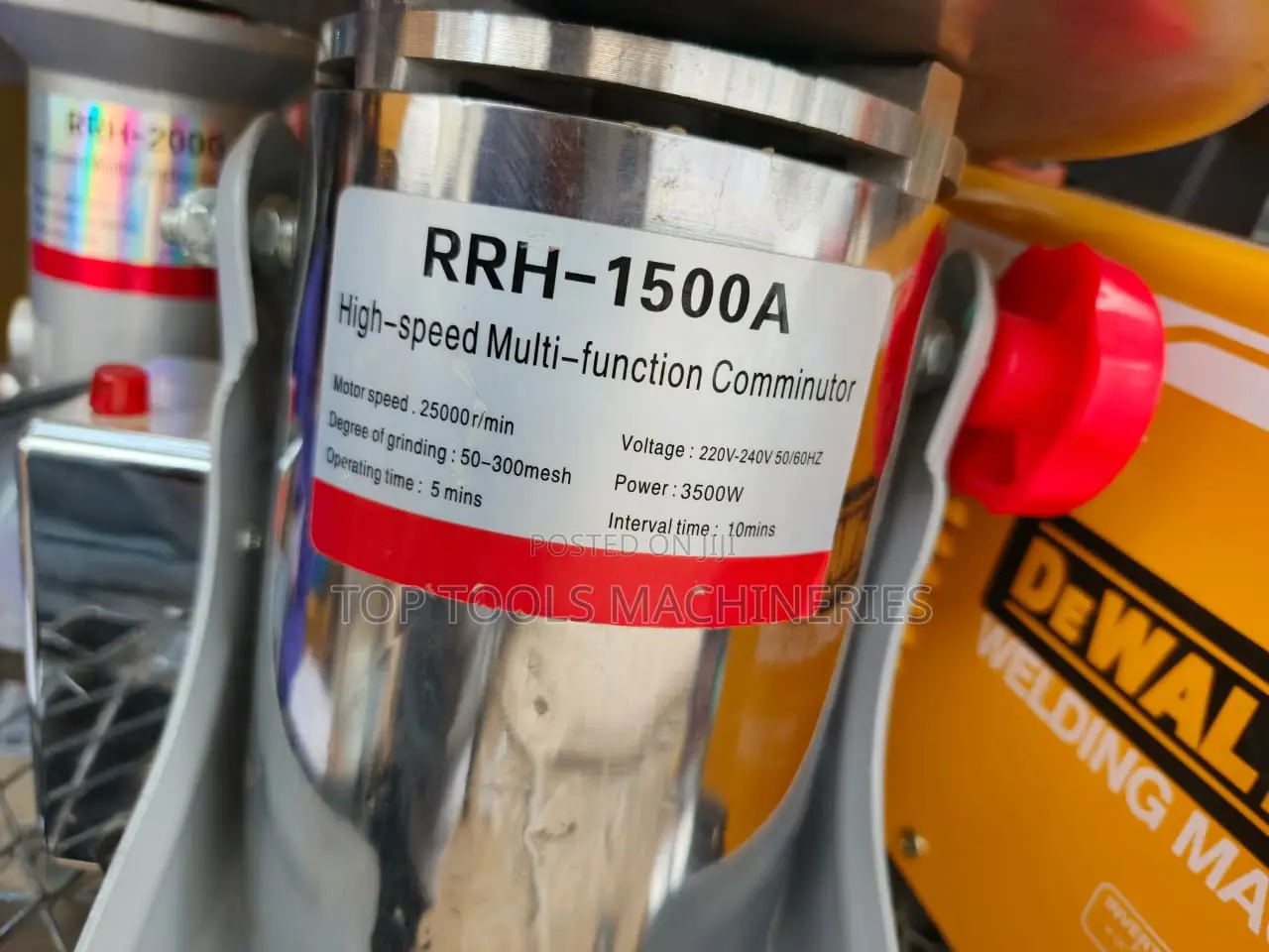 High Speed Powder Grinder 1500A