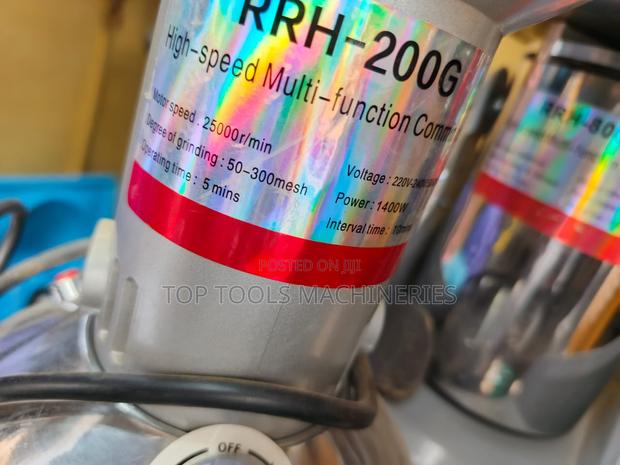 High Speed Powder Grinder 200G - thumbnail 3