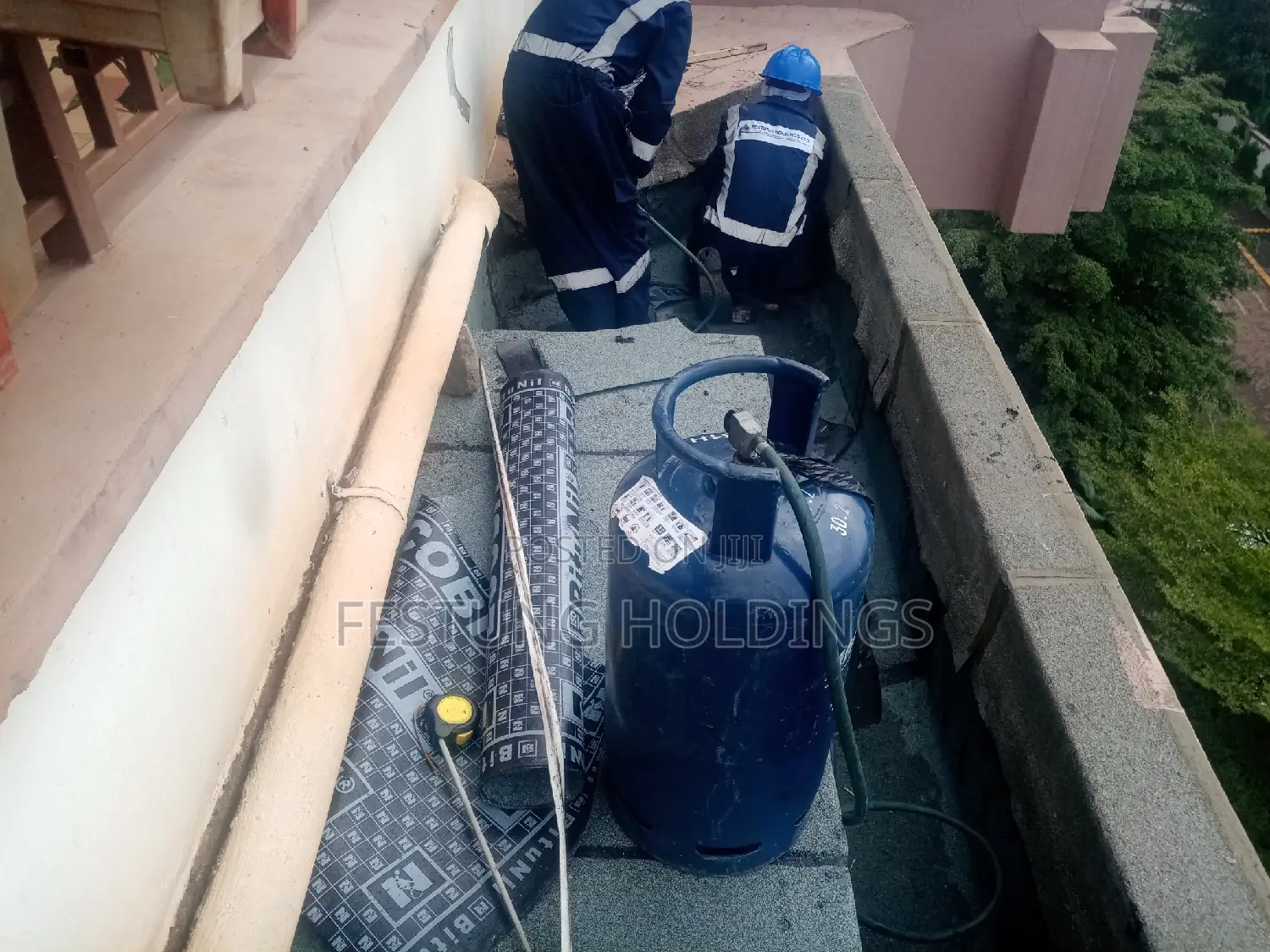Waterproofing Ecobit APP Membrane Application