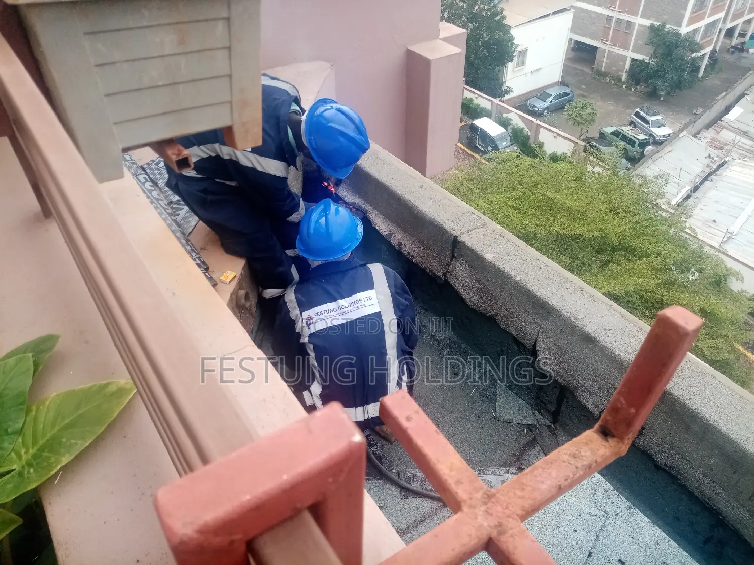 Waterproofing Ecobit APP Membrane Application