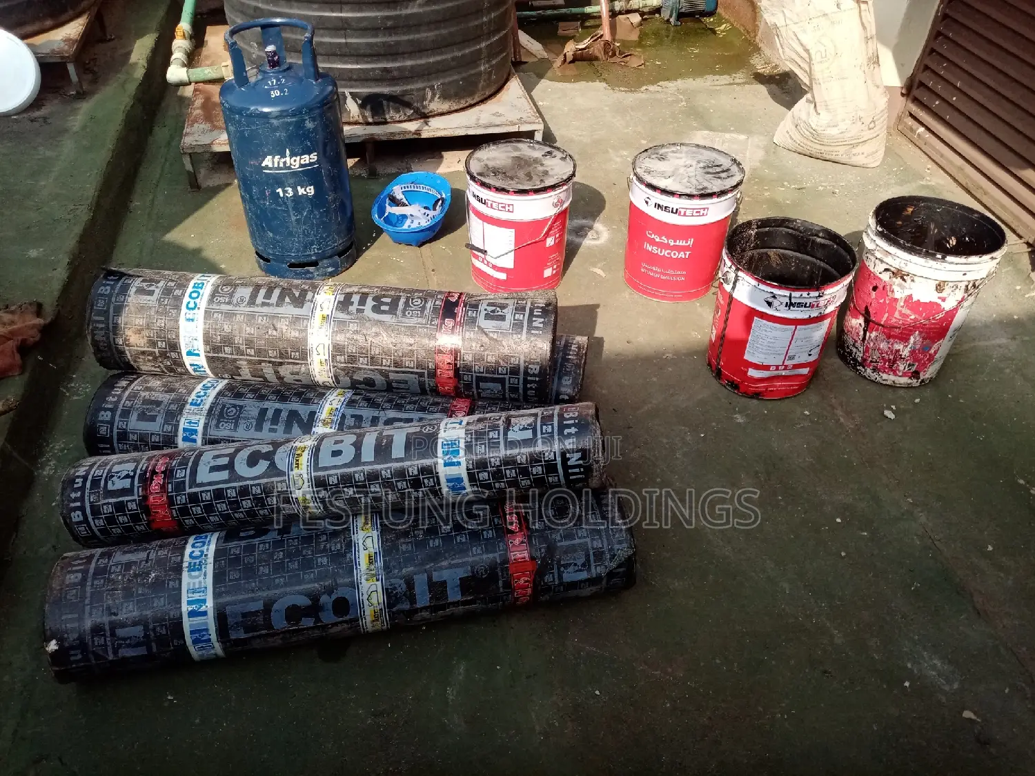 Waterproofing Ecobit APP Membrane Application