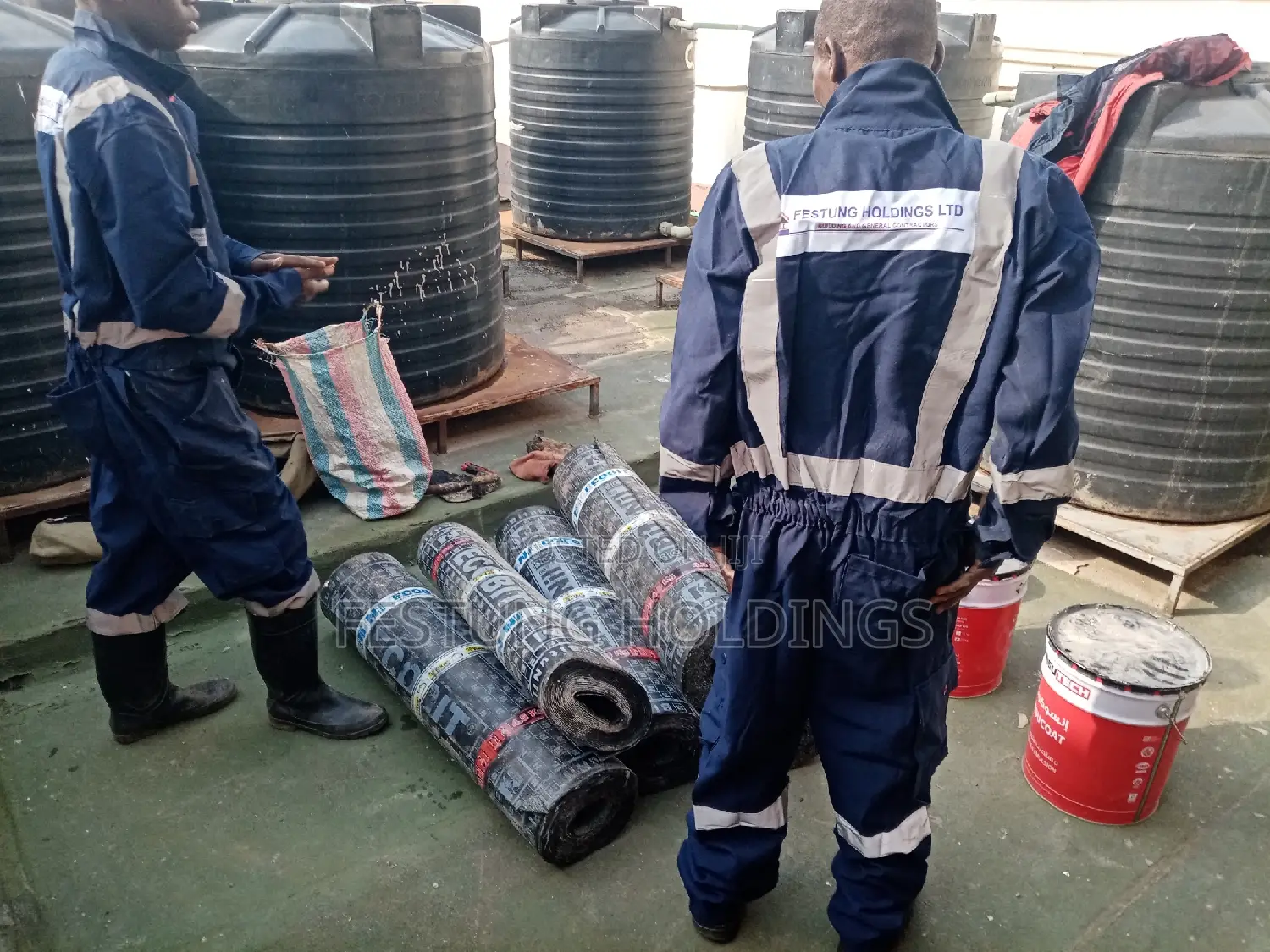 Waterproofing Ecobit APP Membrane Application