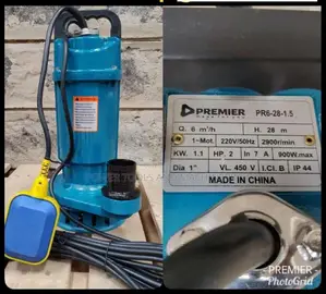 2hp 2inch 28m Head Sewage Submersible Pump