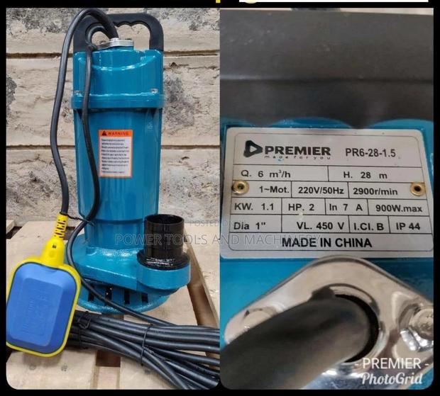 2hp 2inch 28m Head Sewage Submersible Pump
