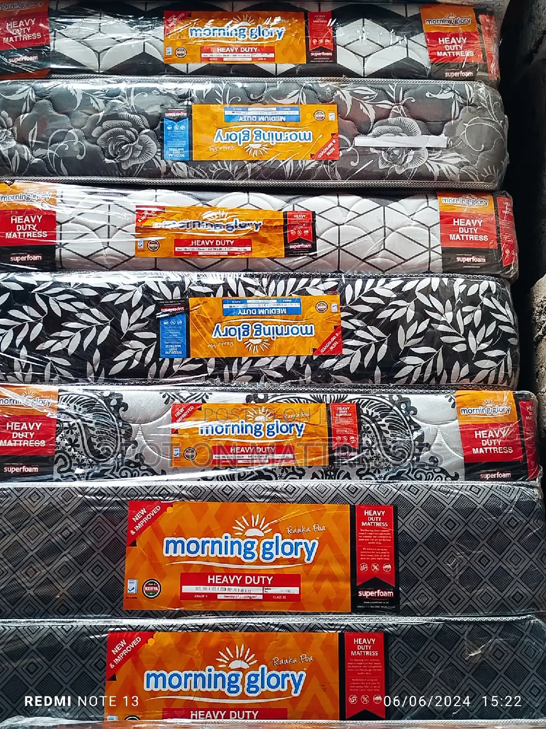 4by6 Medium and High Density Mattresses Wataka Ipi?