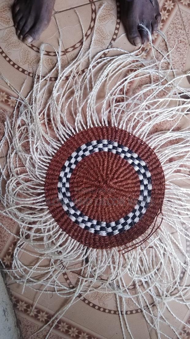 Table Mats Handmade Sisal Decor - main view