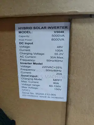 Genuine Solarmax 3kva 24V Hybrid Inverter