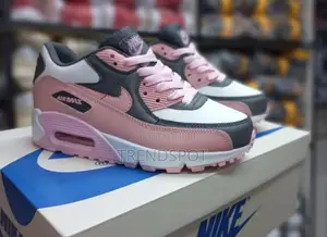 Airmax 90nike Air Max 90 - Grey/Pink Sneakers